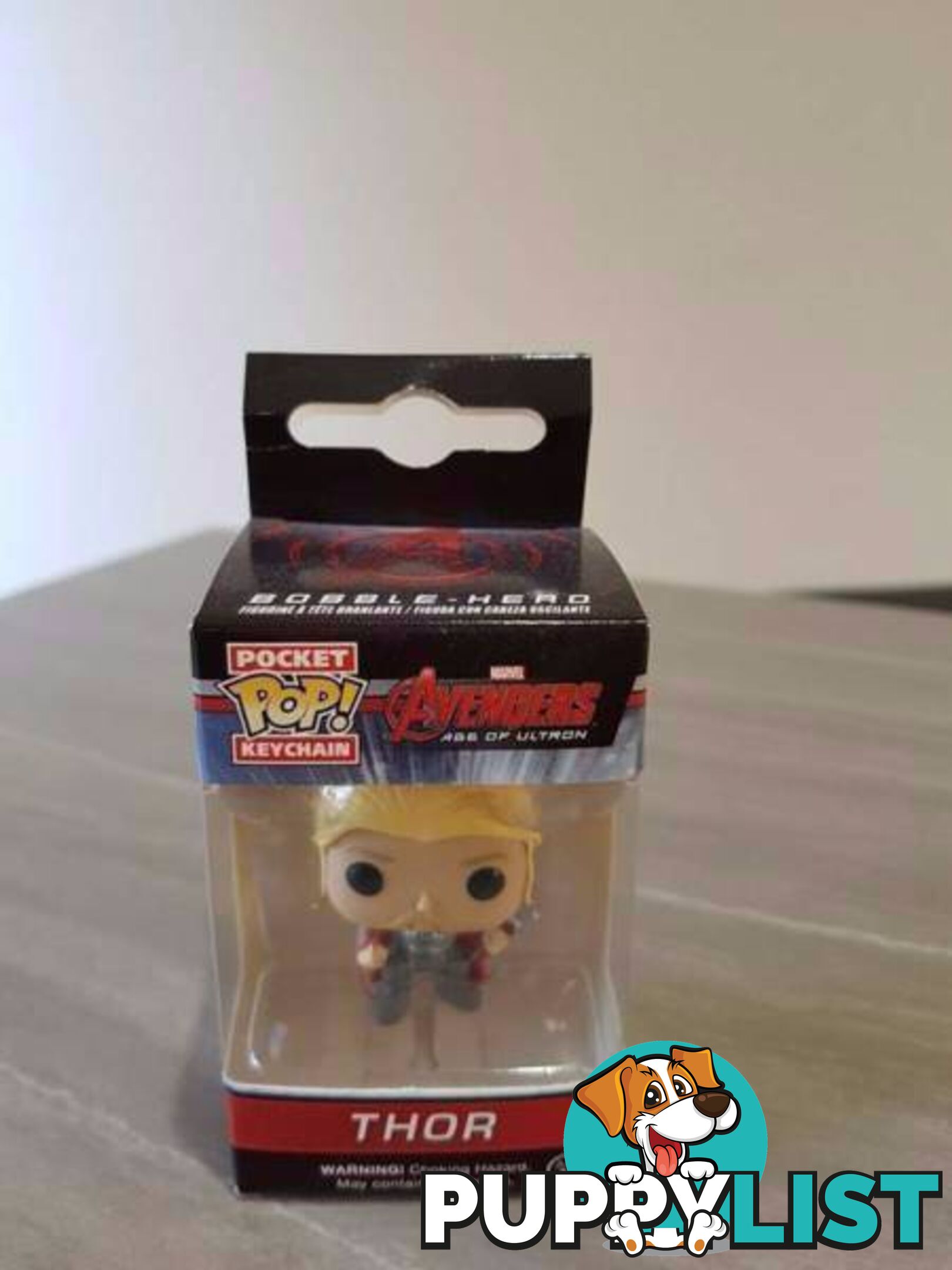 Thor Pocket POP Keyring brand new