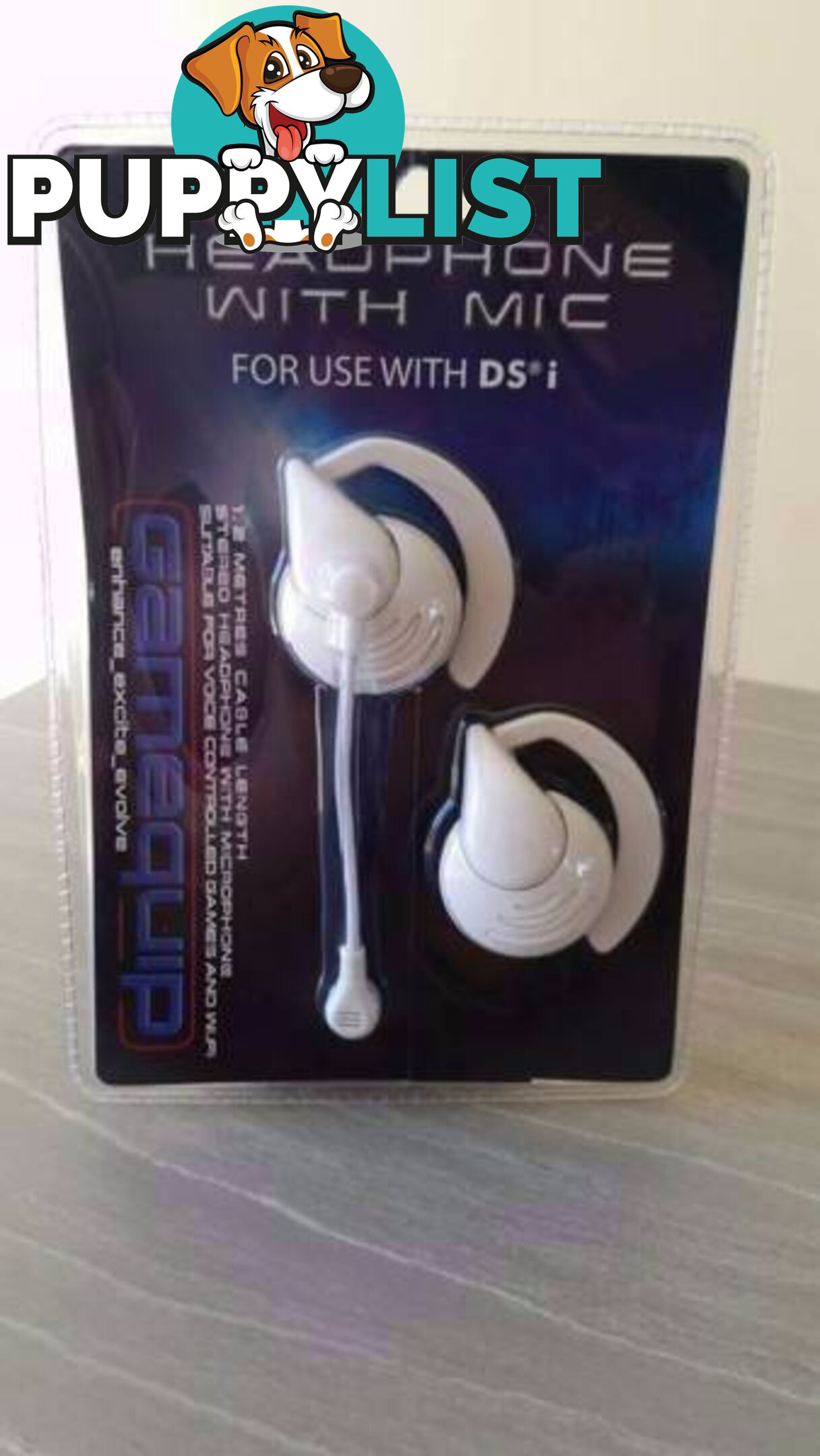 Headphone with MIC for use with DSI