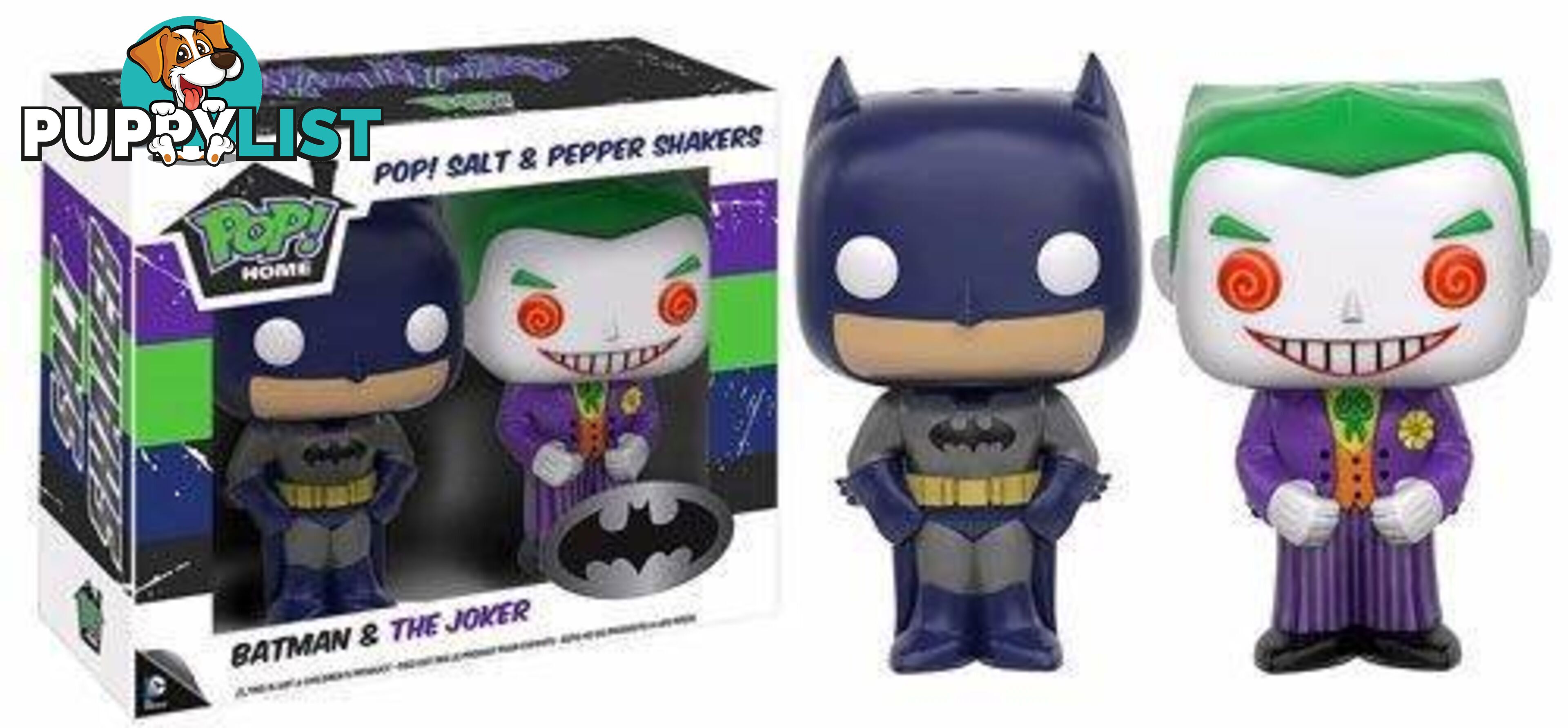 Batman - Joker Salt & Pepper Shakers