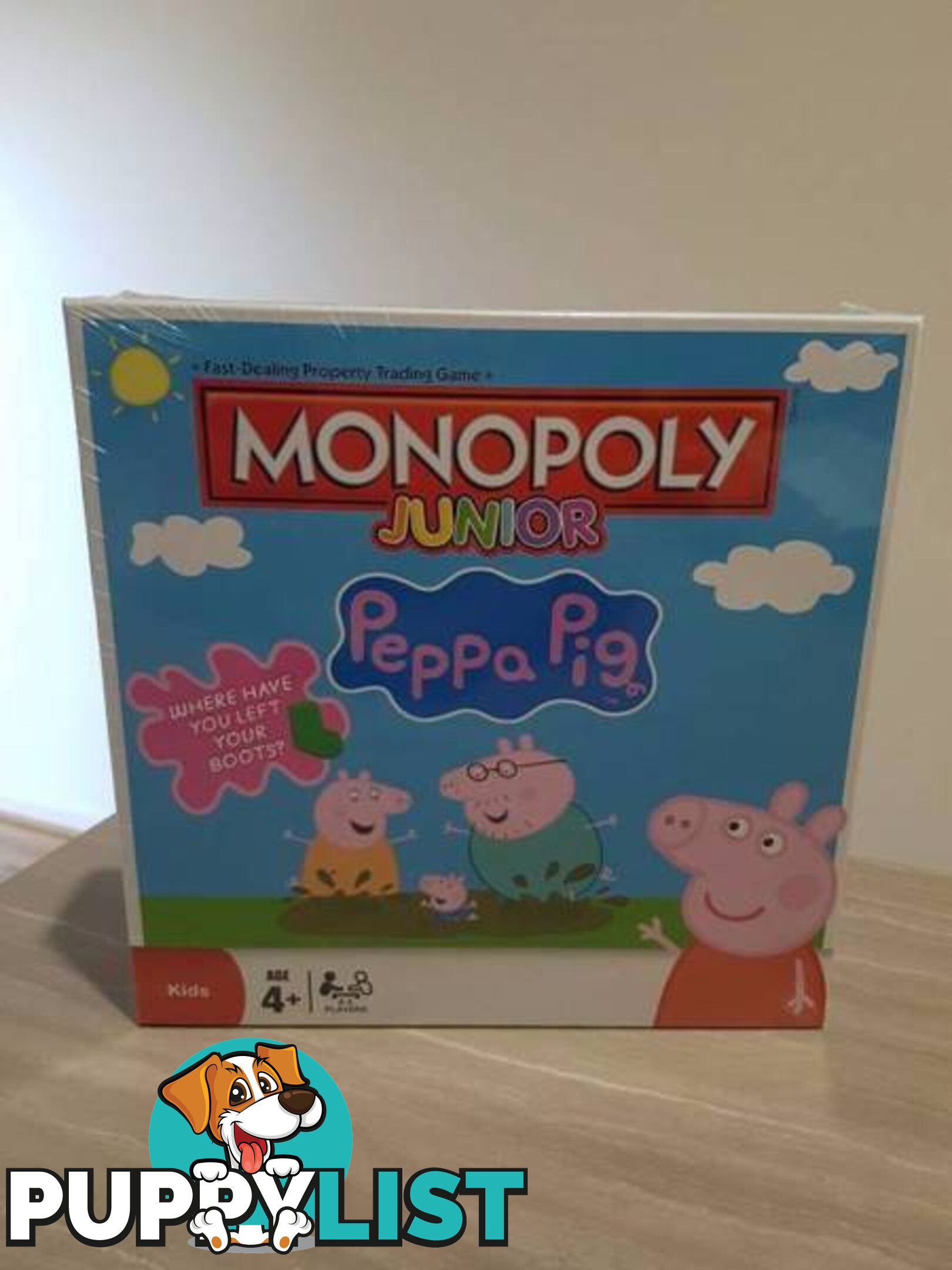 Peppa Pig Jr Monopoly