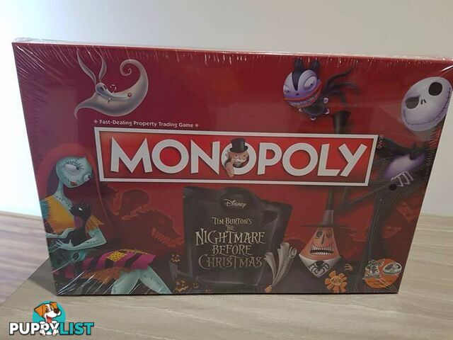 Nightmare Before Christmas Monopoly