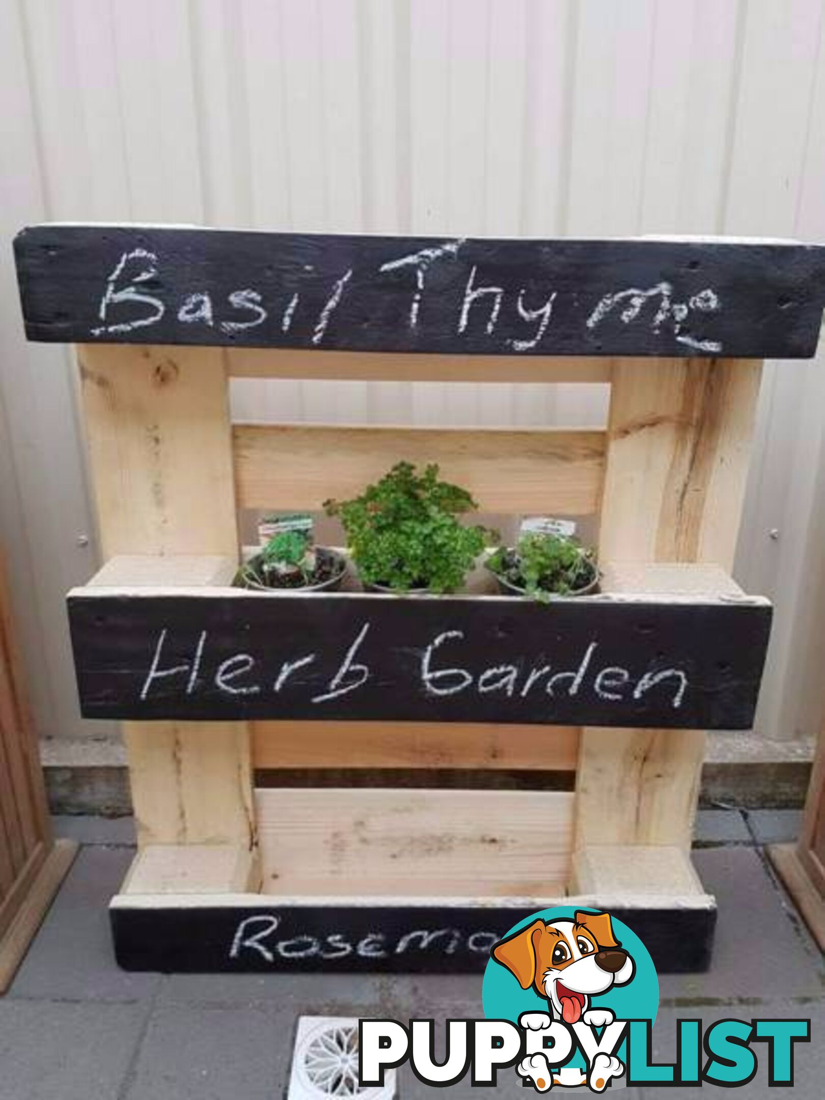 Pallet Herb Garden