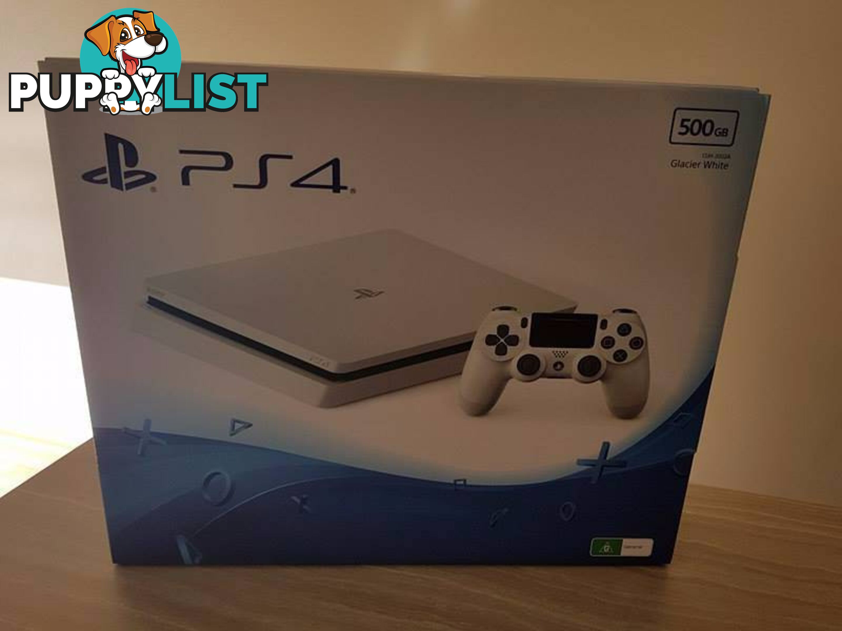 PlayStation 4 Console 500GB Slim White