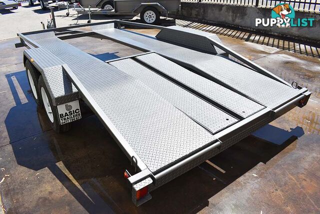 18X6.4 OPEN FLOOR CAR TRAILER  BEAVERTAIL, ATM: 1990  4500KG