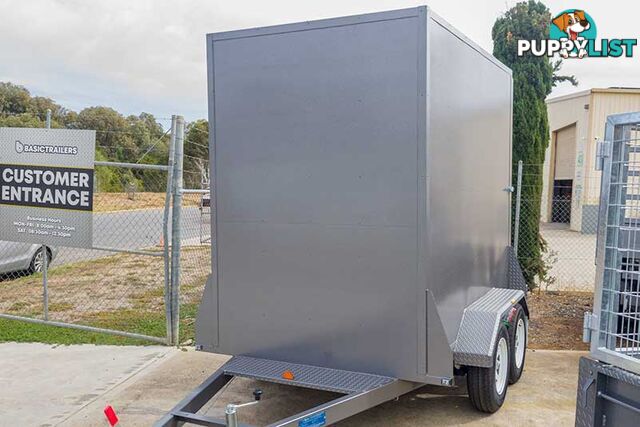 10X5 ENCLOSED 7FT TRAILER  TANDEM AXLE, ATM: 1990KG  3500KG