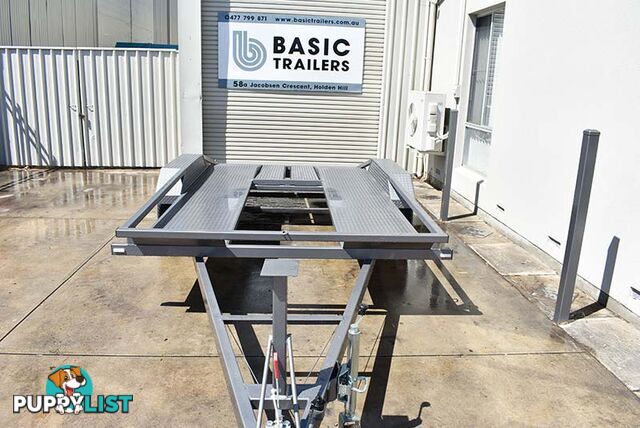 20X6.4 OPEN FLOOR CAR TRAILER  BEAVERTAIL, ATM: 1990  4500KG