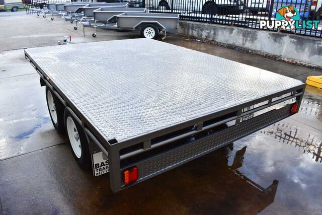 8X6 FLAT TOP TRAILER  TANDEM AXLE, ATM: 1990  4500KG