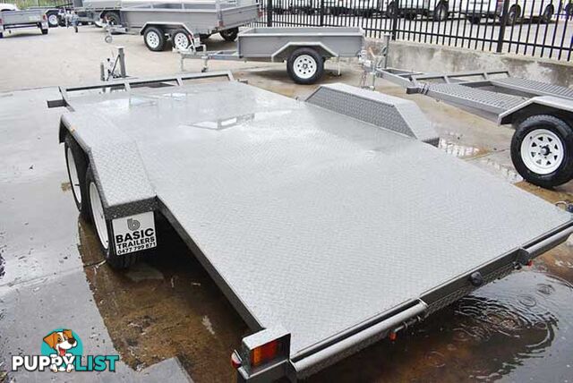 16X6.4 FULL FLOOR CAR TRAILER, ATM: 1990/2800/3200/3500/3500/4500/4500KG