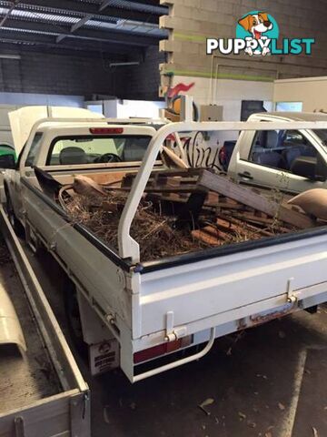 STEEL UTE TRAY WITH LADDER RACKS HOLDEN ISUZU FORD MAZDA TOYOTA