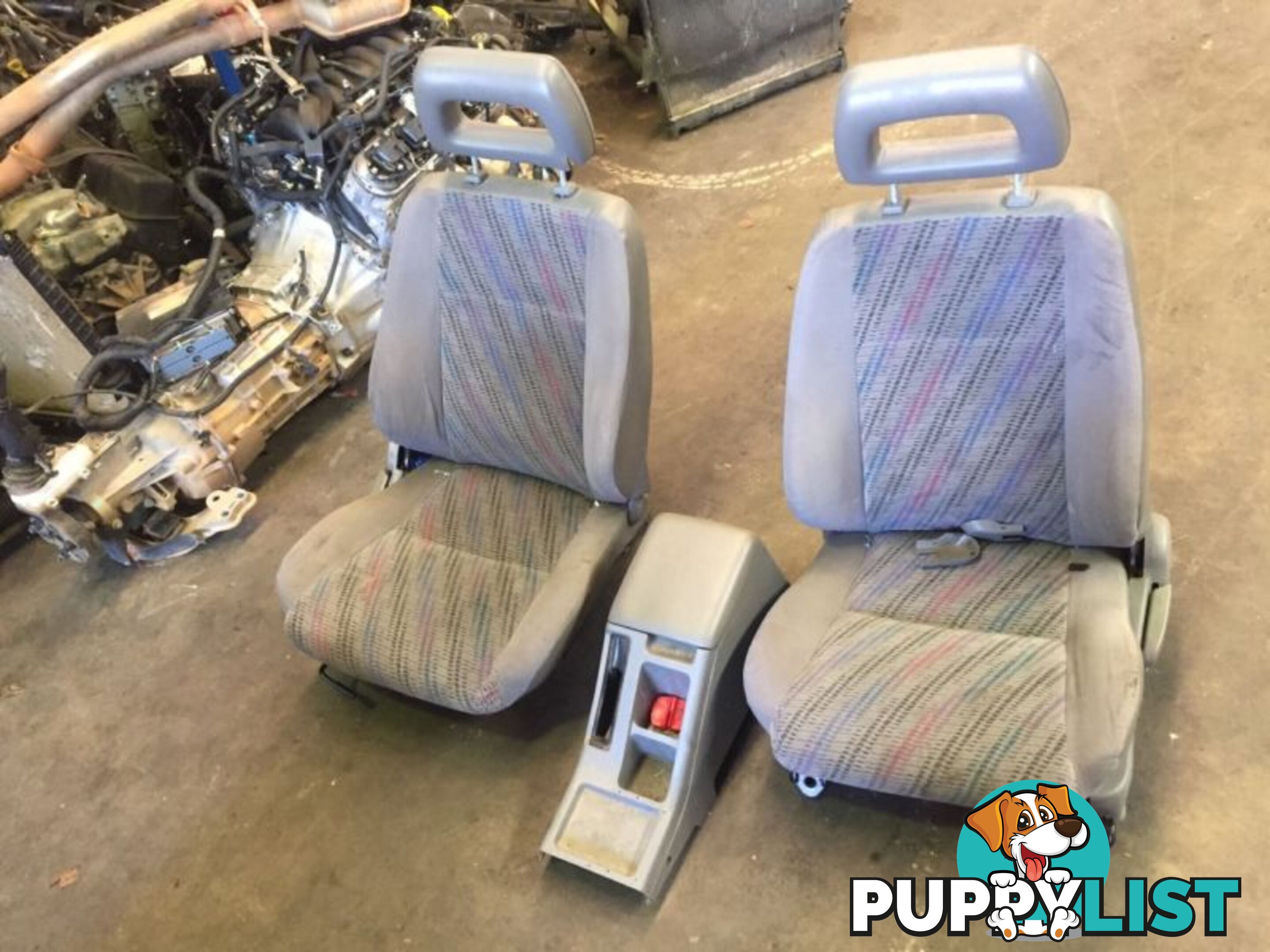 1988-2002 Holden Rodeo TF Bucket seats and centre console