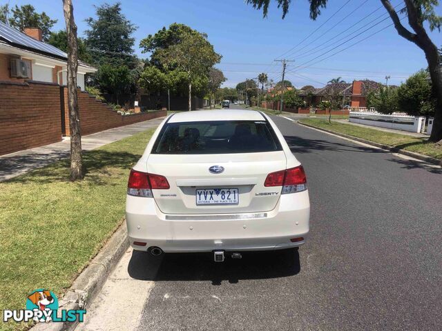 2012 Subaru Liberty MY12 5GEN 2.5I Sedan Automatic