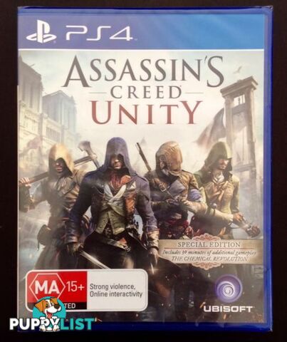 Ps4 Assassins Creed Unity + UNUSED DLC. AS NEW' 20 or Swap/Trade