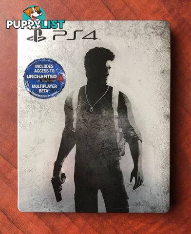 Ps4 Uncharted Nathan Drake Collection. STEEL CASE $35 or Swap/Trade