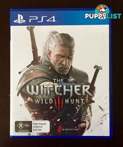 Ps4. Witcher 3 Wild Hunt. AS NEW $30 or Swap/Trade