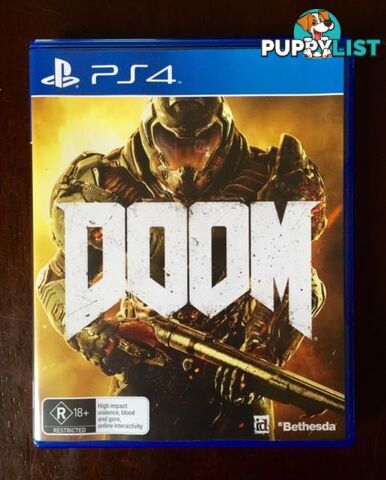 Ps4 DOOM. BRAND NEW & SEALED $25 or Swap/Trade