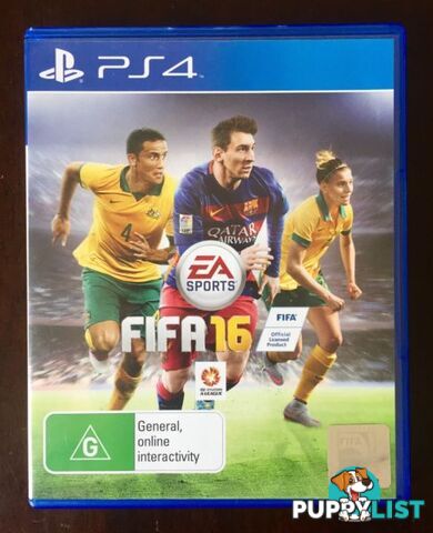 Ps4 FIFA 16. Perfect Condition. $25 or Swap/Trade