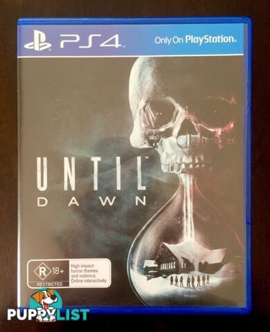 Ps4. Until Dawn. Brand New & Sealed $37 or Swap/Trade