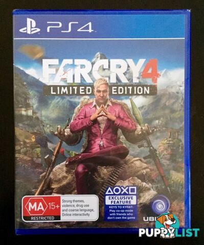 Ps4. Far Cry 4 + UNUSED DLC. 'AS NEW' $30 or Swap/Trade