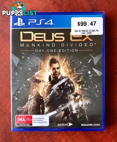 Ps4. Deus EX. AS NEW Condition $30 or Swap/Trade