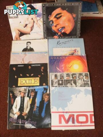 OLD RECORDS, VINYL LP' s -- VINTAGE 1960 -- 1986