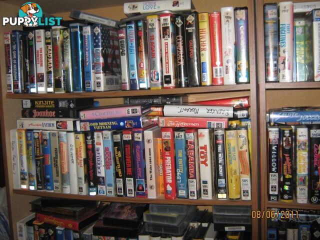 VHS VIDEO TAPES -- VIEW HUGE LIST OF MOVIES FOR SALE