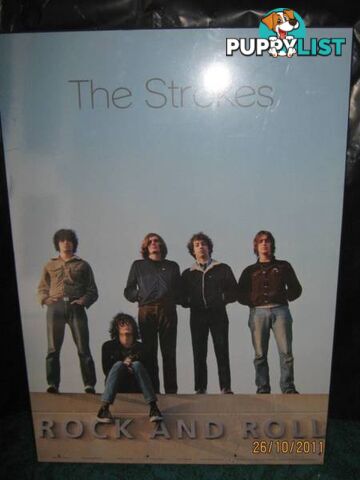 ROCK & ROLL GROUP POSTER -- "THE STROKES"