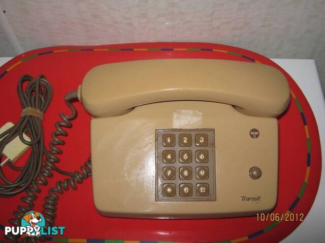 OLD TELEPHONES & OLD FAX MACHINE -- REDUCED PRICE