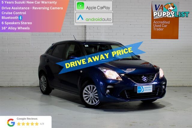 2022 SUZUKI BALENO GL EWSERIESIIMY22 HATCHBACK