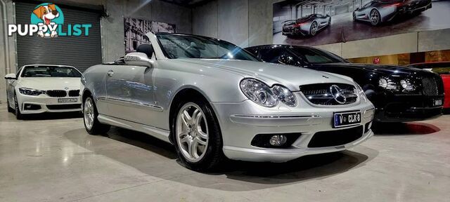 2003 MERCEDES-BENZ CLK-CLASS  CLK55 AMG A209 CABRIOLET 