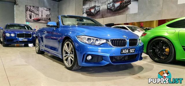 2014 BMW 4  SERIES 428I M SPORT F33 CONVERTIBLE 