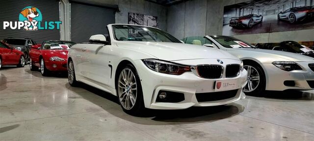 2017 BMW 4  SERIES 430I M SPORT F33 CONVERTIBLE 