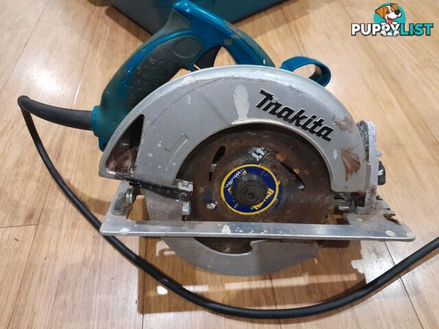 CIRCULAR POWER SAW MAKITA 185MM MODEL 5007N 1800W CORDED ELECTRIC ROTATING SAW MALVERN EAST