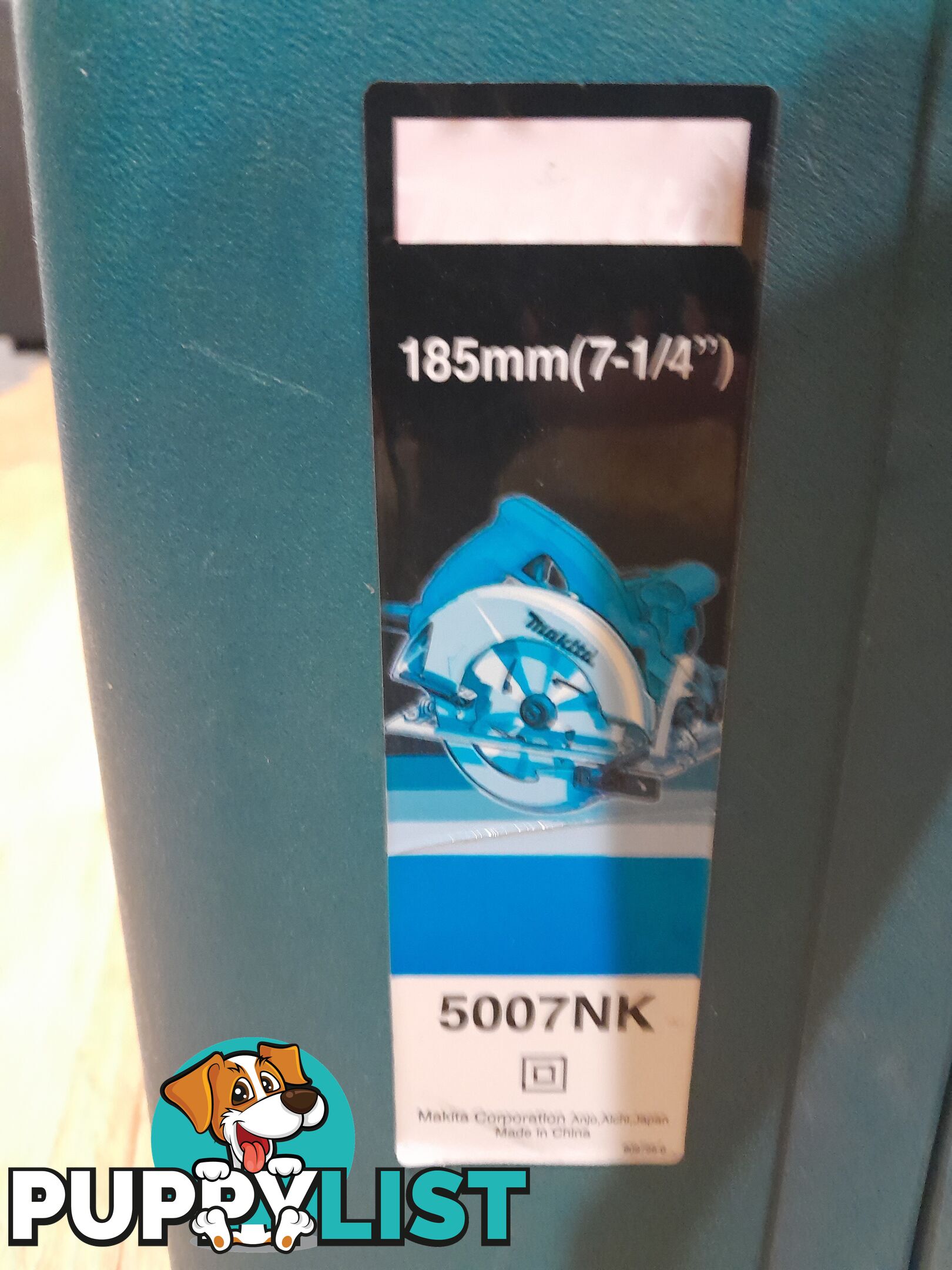 CIRCULAR POWER SAW MAKITA 185MM MODEL 5007N 1800W CORDED ELECTRIC ROTATING SAW MALVERN EAST