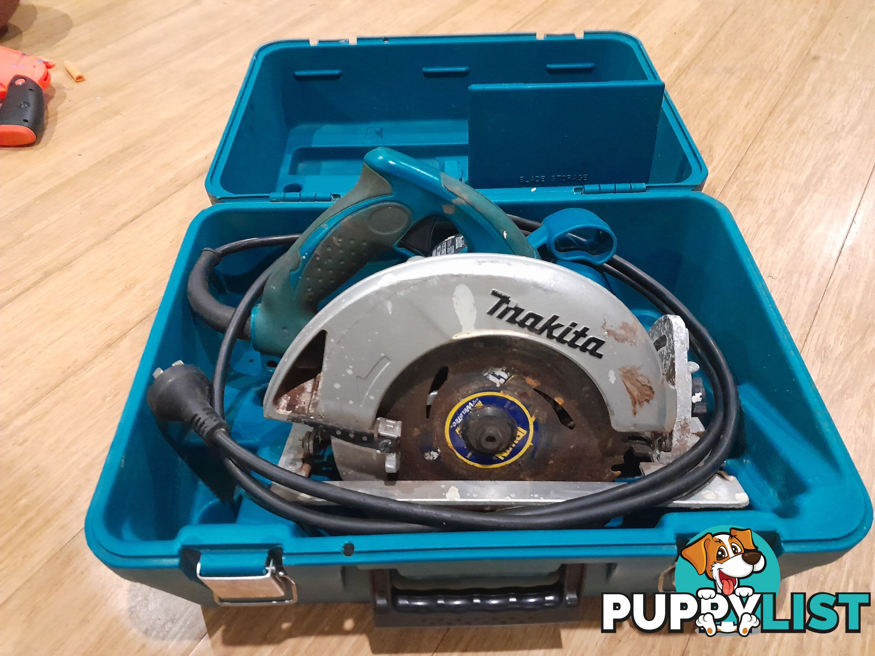 CIRCULAR POWER SAW MAKITA 185MM MODEL 5007N 1800W CORDED ELECTRIC ROTATING SAW MALVERN EAST