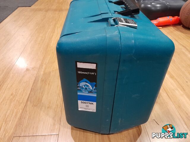 CIRCULAR POWER SAW MAKITA 185MM MODEL 5007N 1800W CORDED ELECTRIC ROTATING SAW MALVERN EAST