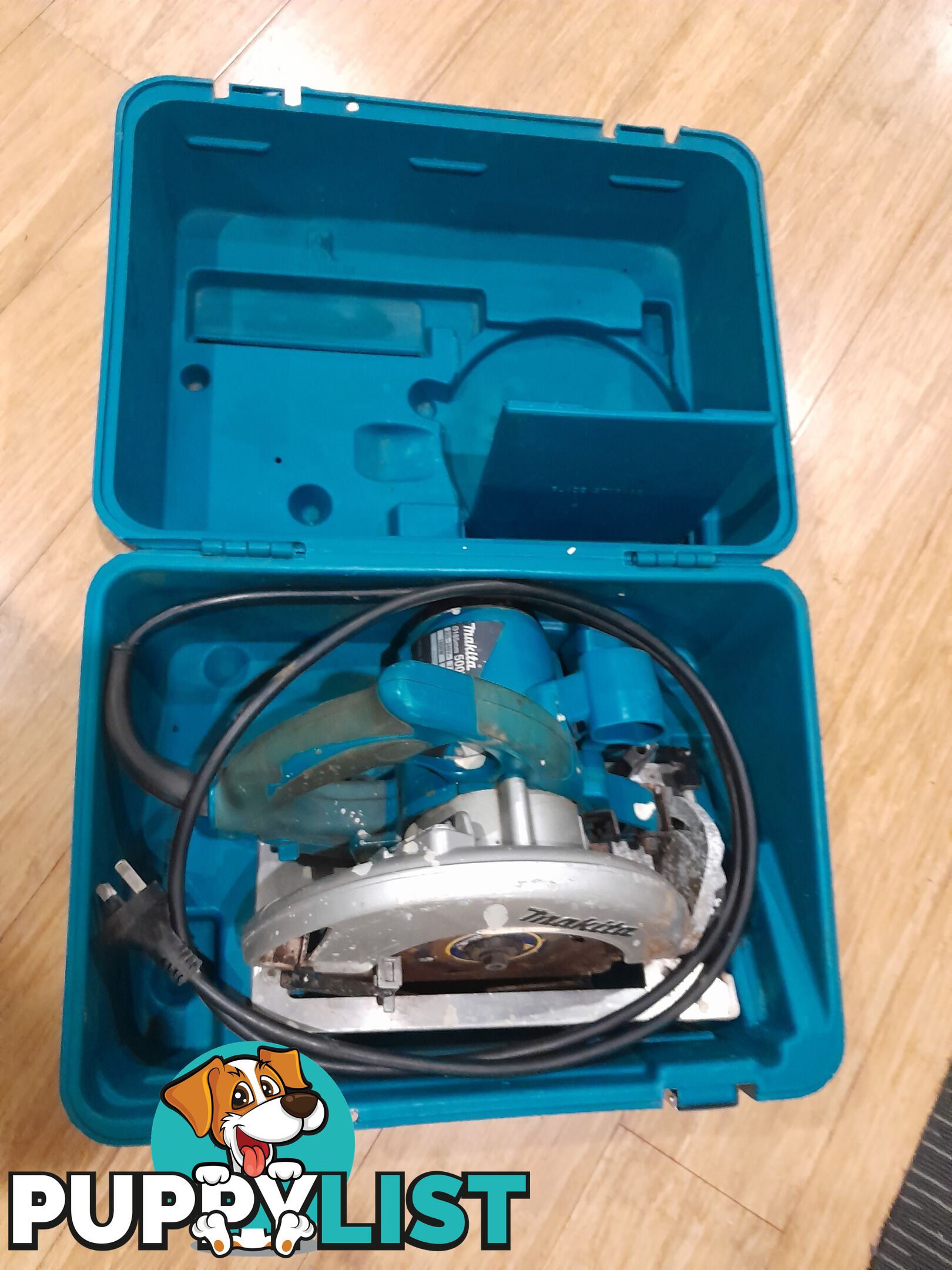 CIRCULAR POWER SAW MAKITA 185MM MODEL 5007N 1800W CORDED ELECTRIC ROTATING SAW MALVERN EAST