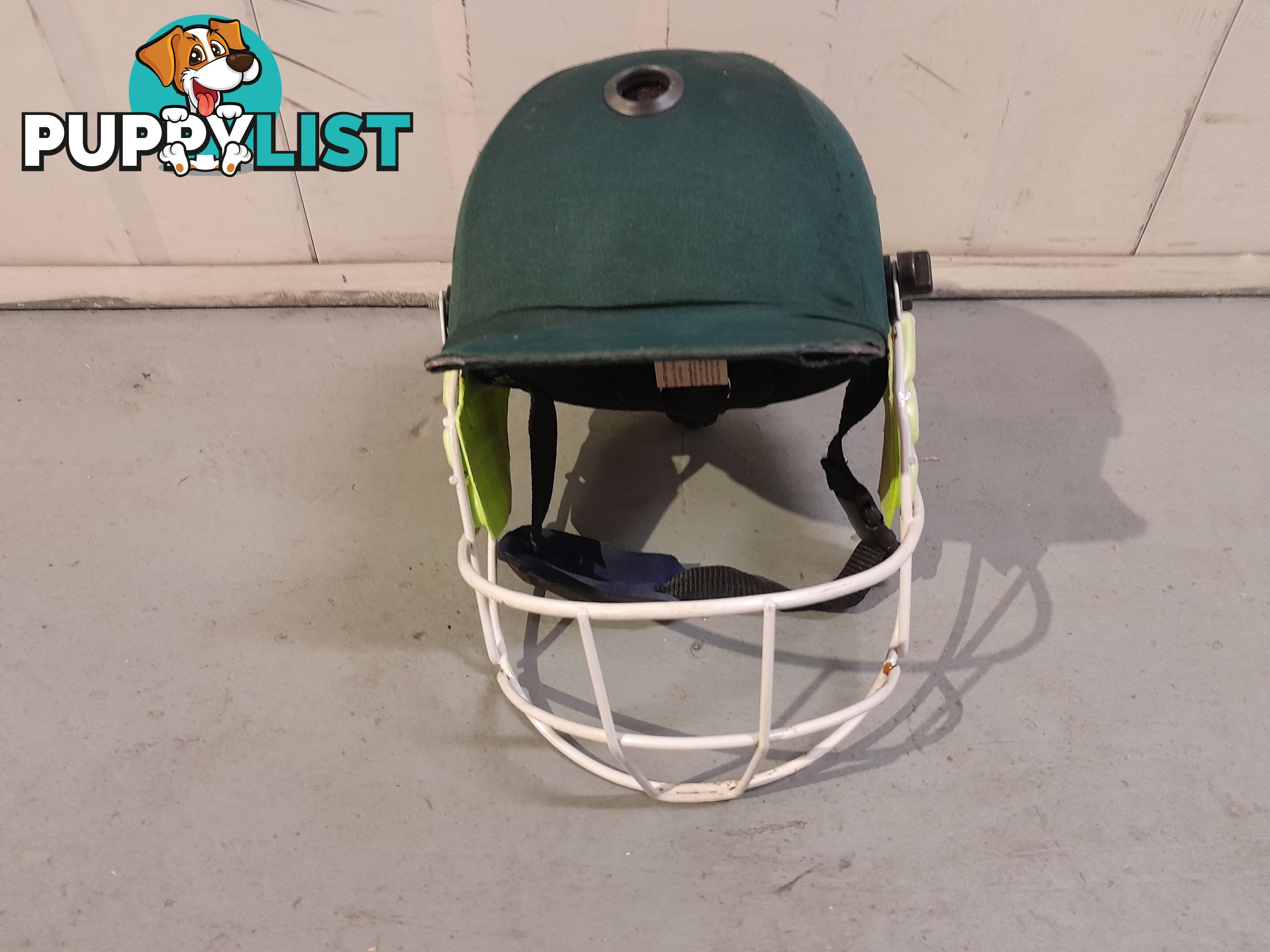 KOOKABURRA PRO 600 CRICKET HELMET SIZE 54-56CM GREEN MALVERN EAST MELBOURNE