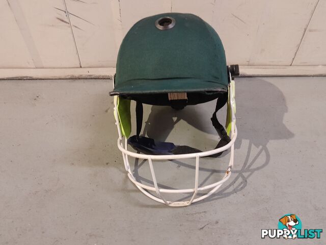 KOOKABURRA PRO 600 CRICKET HELMET SIZE 54-56CM GREEN MALVERN EAST MELBOURNE