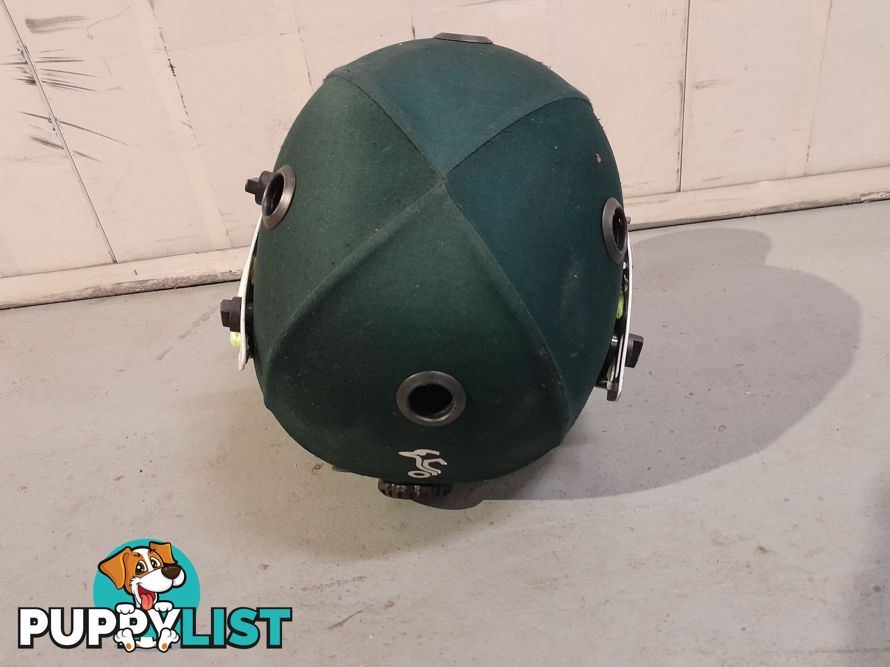 KOOKABURRA PRO 600 CRICKET HELMET SIZE 54-56CM GREEN MALVERN EAST MELBOURNE