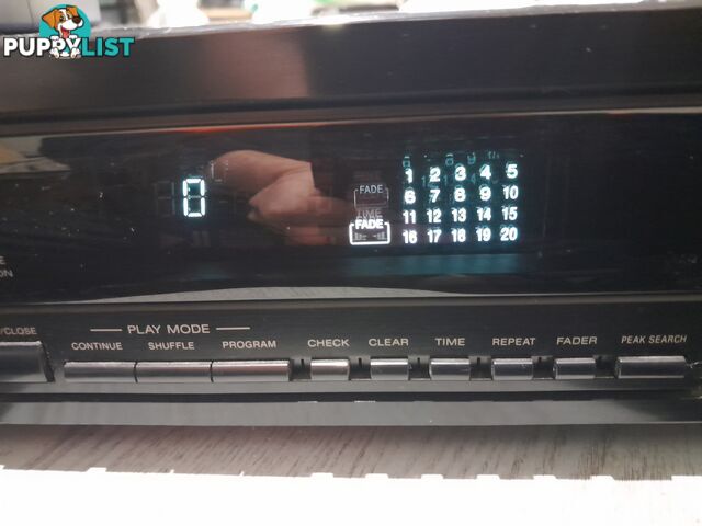 COMPACT DISC PLAYER SONY CDP-397 SINGLE CD PLAYER MALVERN EAST MELBOURNE