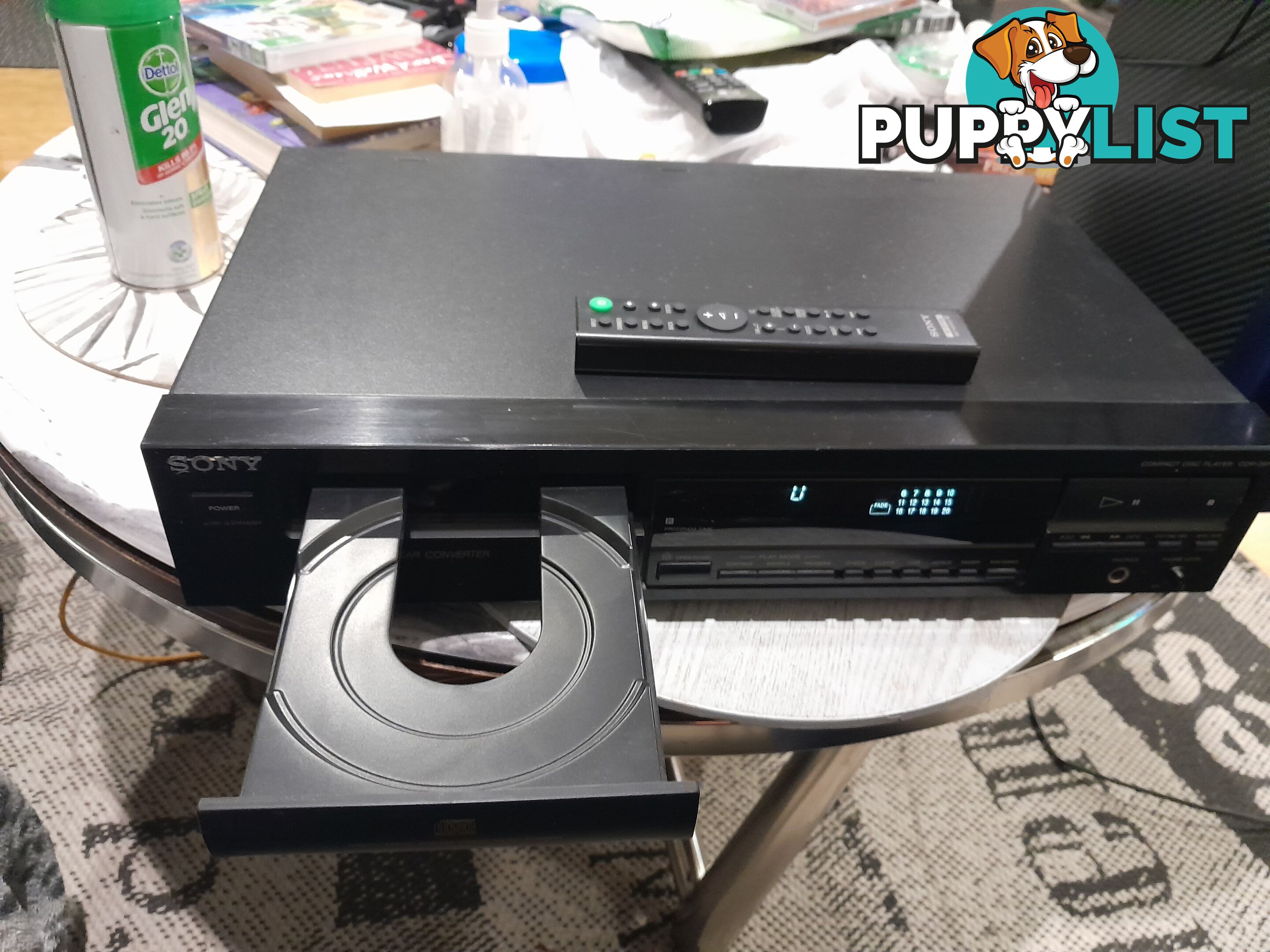 COMPACT DISC PLAYER SONY CDP-397 SINGLE CD PLAYER MALVERN EAST MELBOURNE