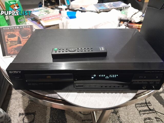 COMPACT DISC PLAYER SONY CDP-397 SINGLE CD PLAYER MALVERN EAST MELBOURNE