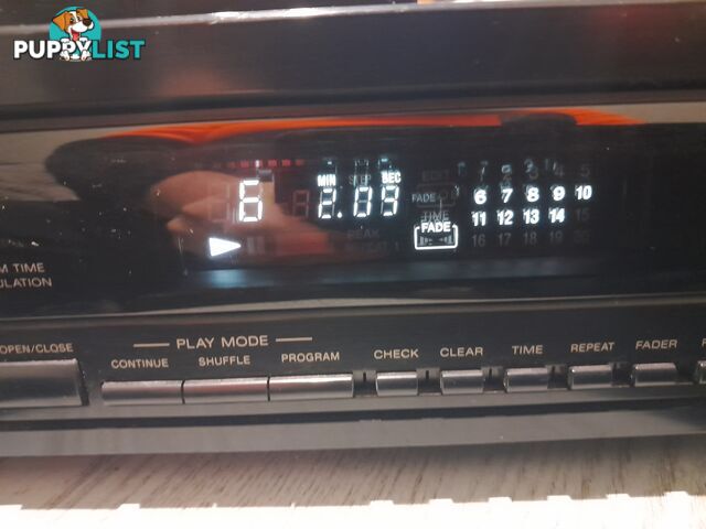 COMPACT DISC PLAYER SONY CDP-397 SINGLE CD PLAYER MALVERN EAST MELBOURNE