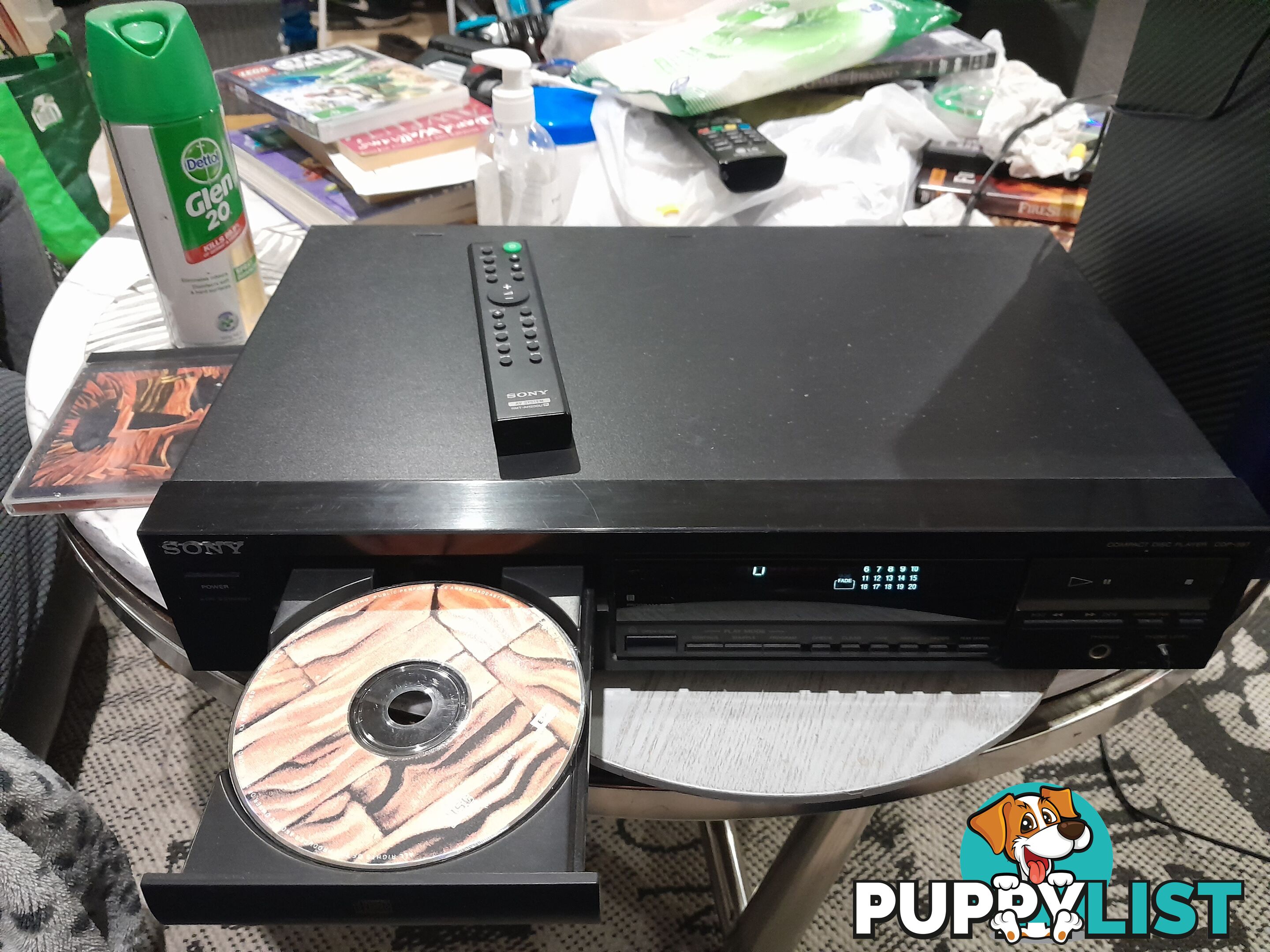 COMPACT DISC PLAYER SONY CDP-397 SINGLE CD PLAYER MALVERN EAST MELBOURNE