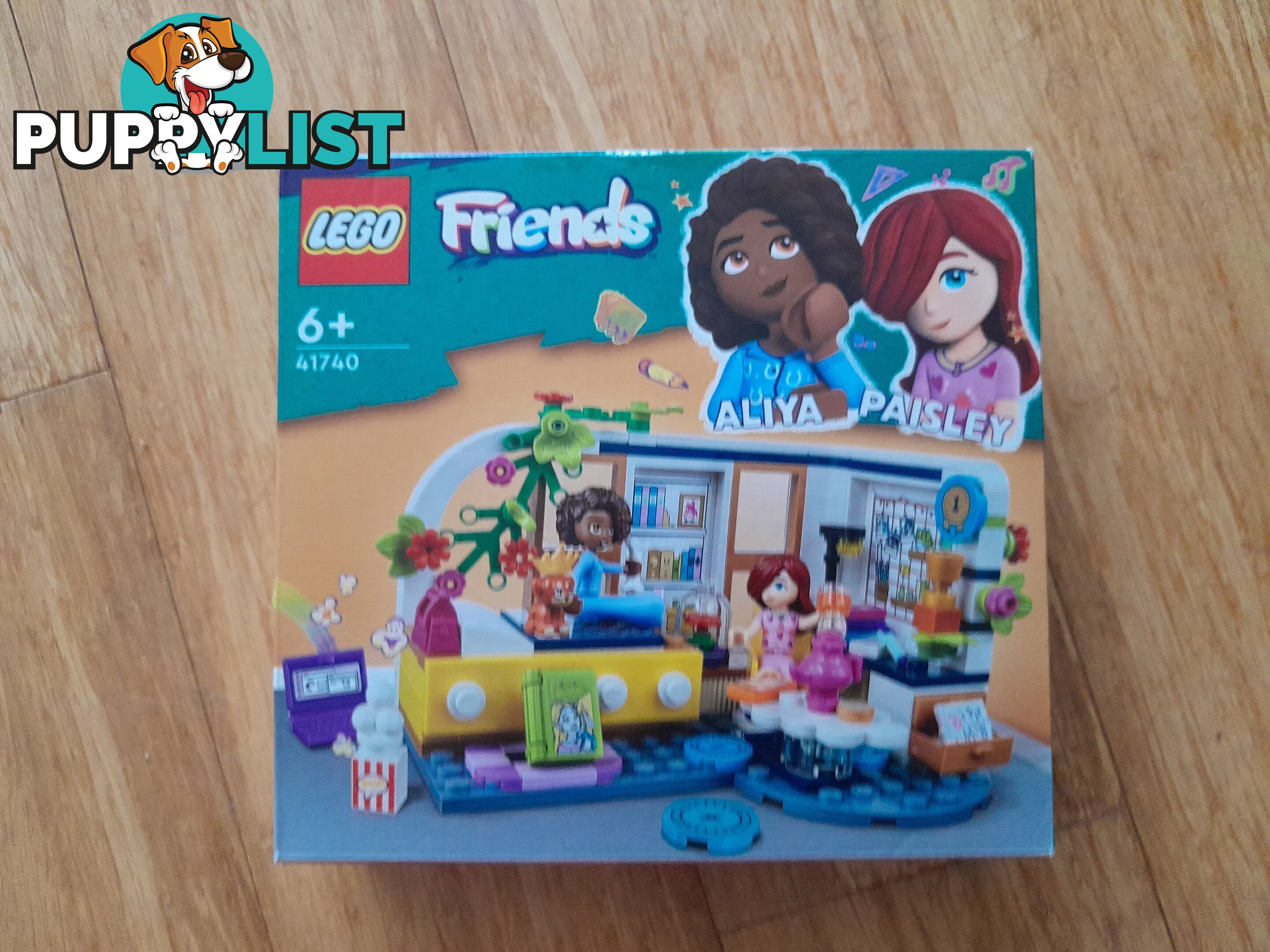 ORIGINAL BOX ONLY LEGO FRIENDS 41740 ALIYA’S ROOM LEGO BOX MALVERN EAST MELBOURNE