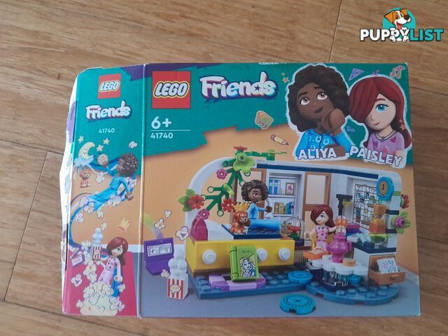 ORIGINAL BOX ONLY LEGO FRIENDS 41740 ALIYA’S ROOM LEGO BOX MALVERN EAST MELBOURNE