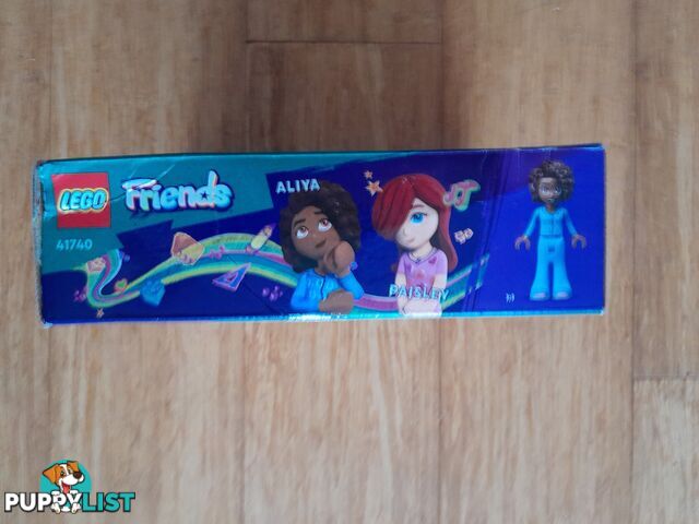 ORIGINAL BOX ONLY LEGO FRIENDS 41740 ALIYA’S ROOM LEGO BOX MALVERN EAST MELBOURNE