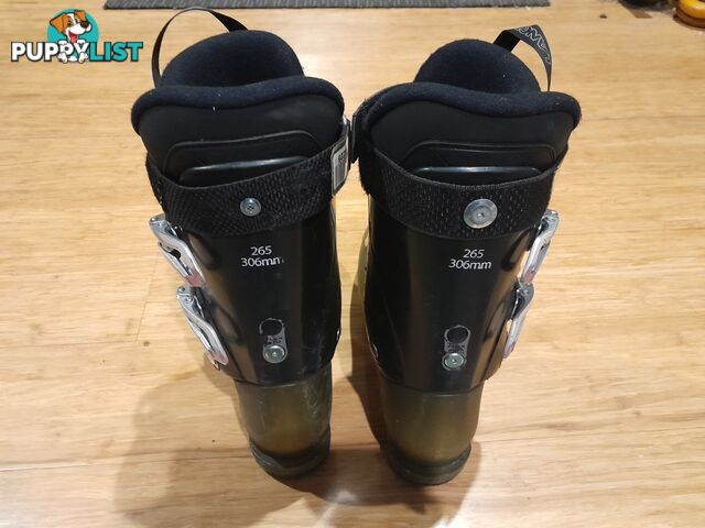 LANGE SX RTL W ALPINE SKI BOOTS SIZE 26.5 306mm MALVERN EAST MELBOURNE