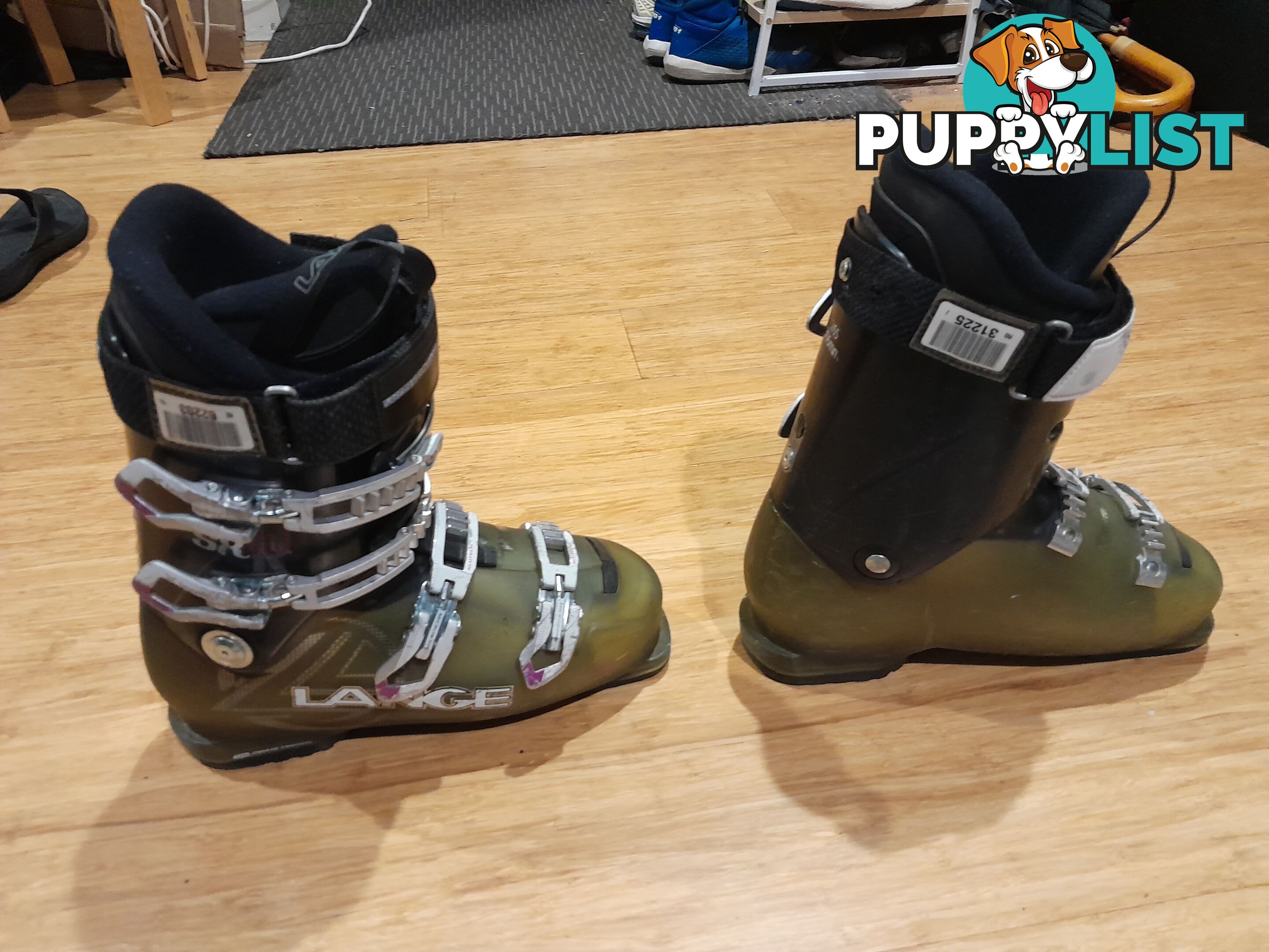 LANGE SX RTL W ALPINE SKI BOOTS SIZE 26.5 306mm MALVERN EAST MELBOURNE