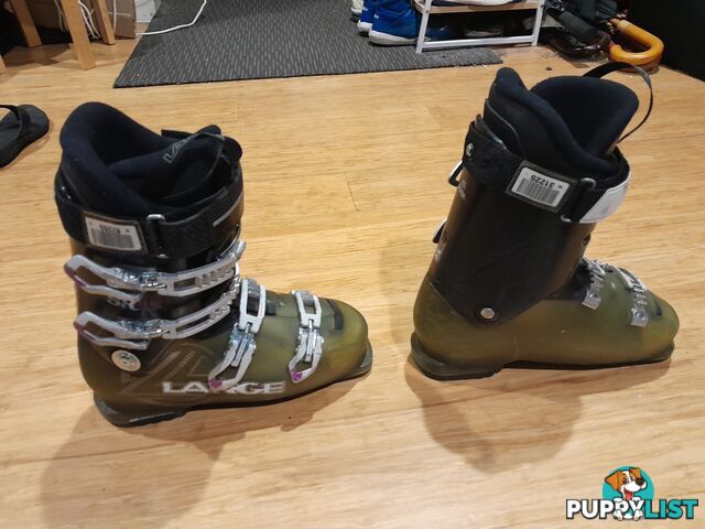 LANGE SX RTL W ALPINE SKI BOOTS SIZE 26.5 306mm MALVERN EAST MELBOURNE